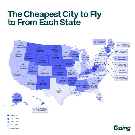 cheapest flights to dc area